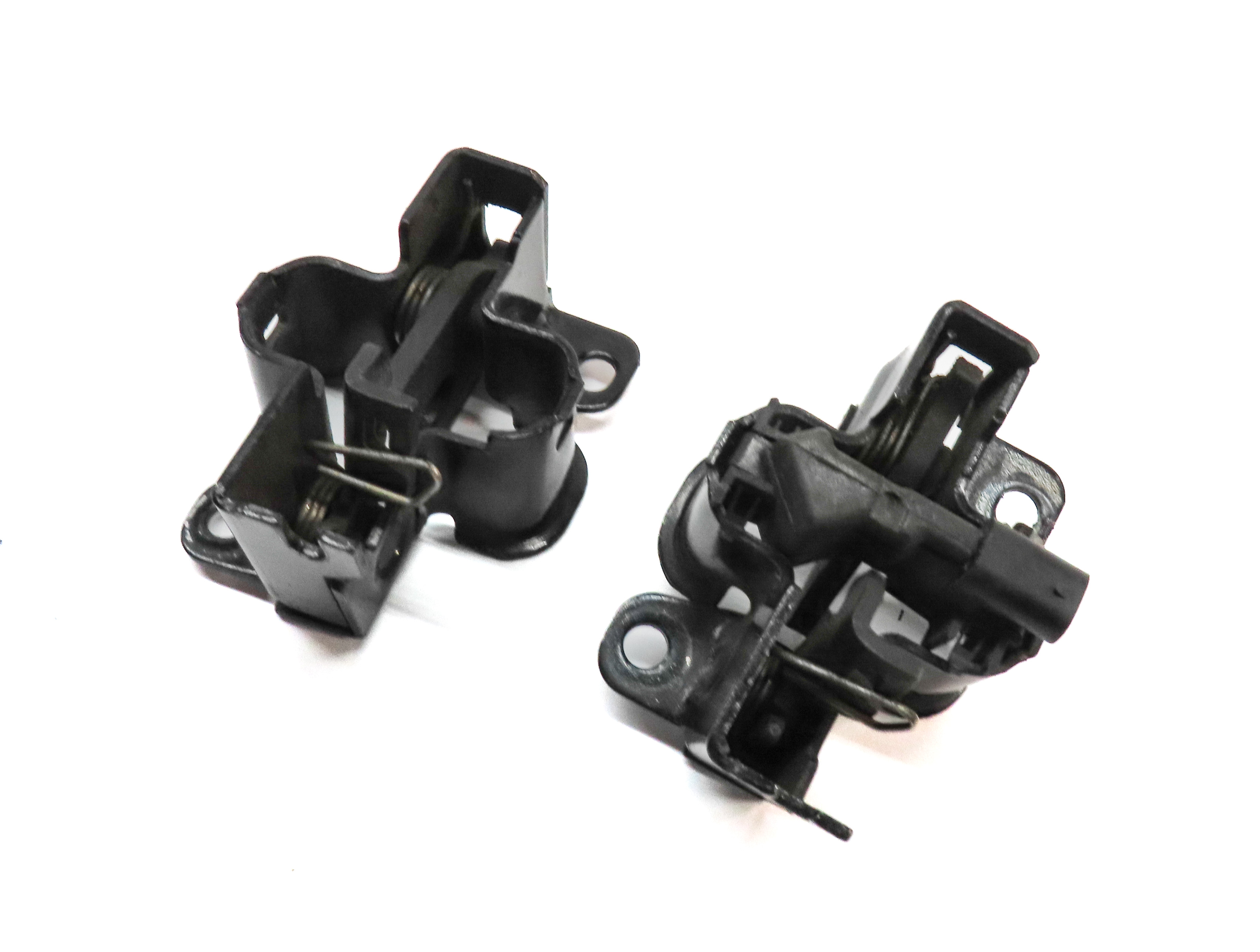 09 MERCEDES ML320 (W164) FRONT LEFT & RIGHT HOOD BONNET LID CATCH LATCH LOCK SET — exact item pictured
